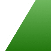 Square shaded half green/half grey